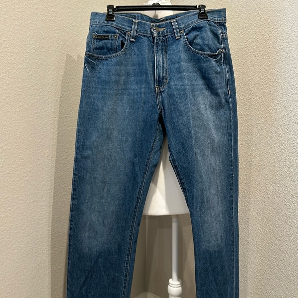Men's Calvin Klein denim jeans. 32x35. Relaxed straight fit. 100% cotton